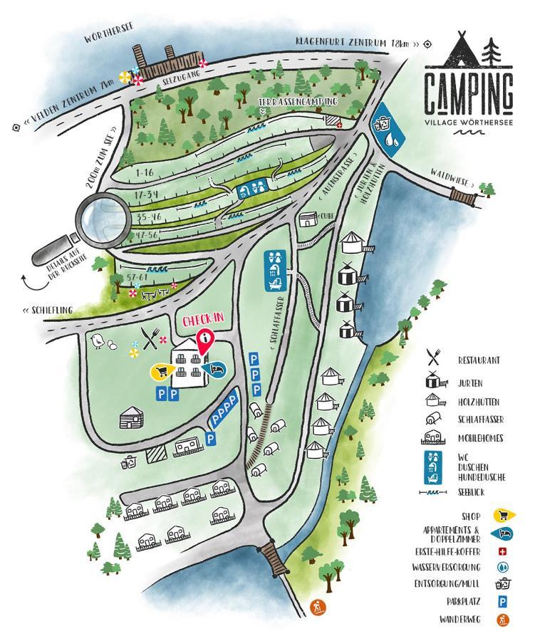 Europarcs Woerthersee Schiefling am Wörthersee Esterno foto